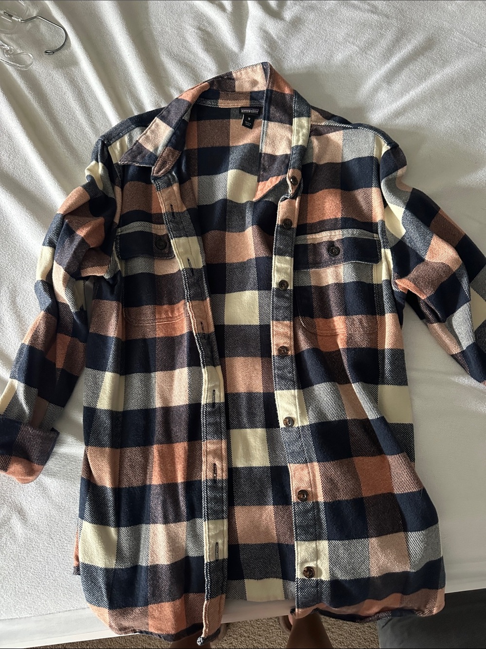 Patagonia Womens Flannel Button Up Shirt